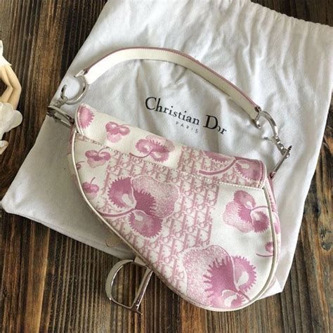 pink dior saddle bag vintage|christian dior saddle bag price.